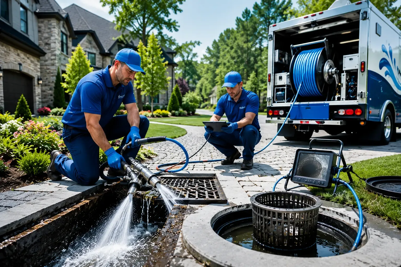 Local outdoor drain cleaning professionals in Woodbury, GA