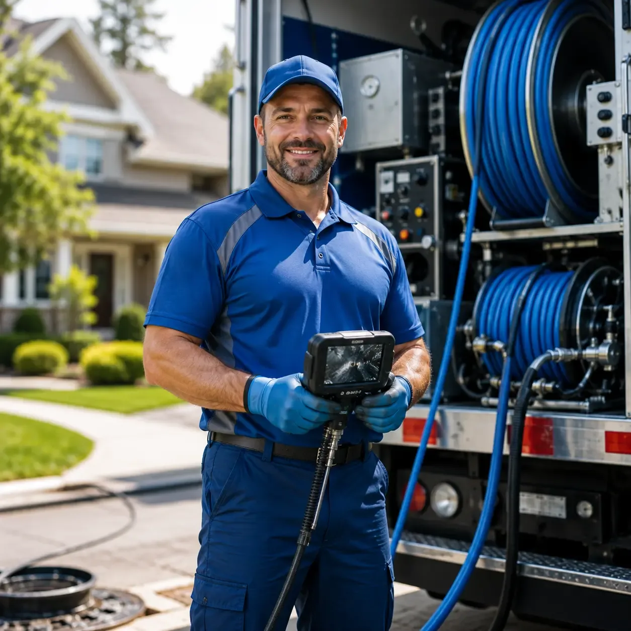 Local outdoor drain cleaning specialists in Woodbury, GA
